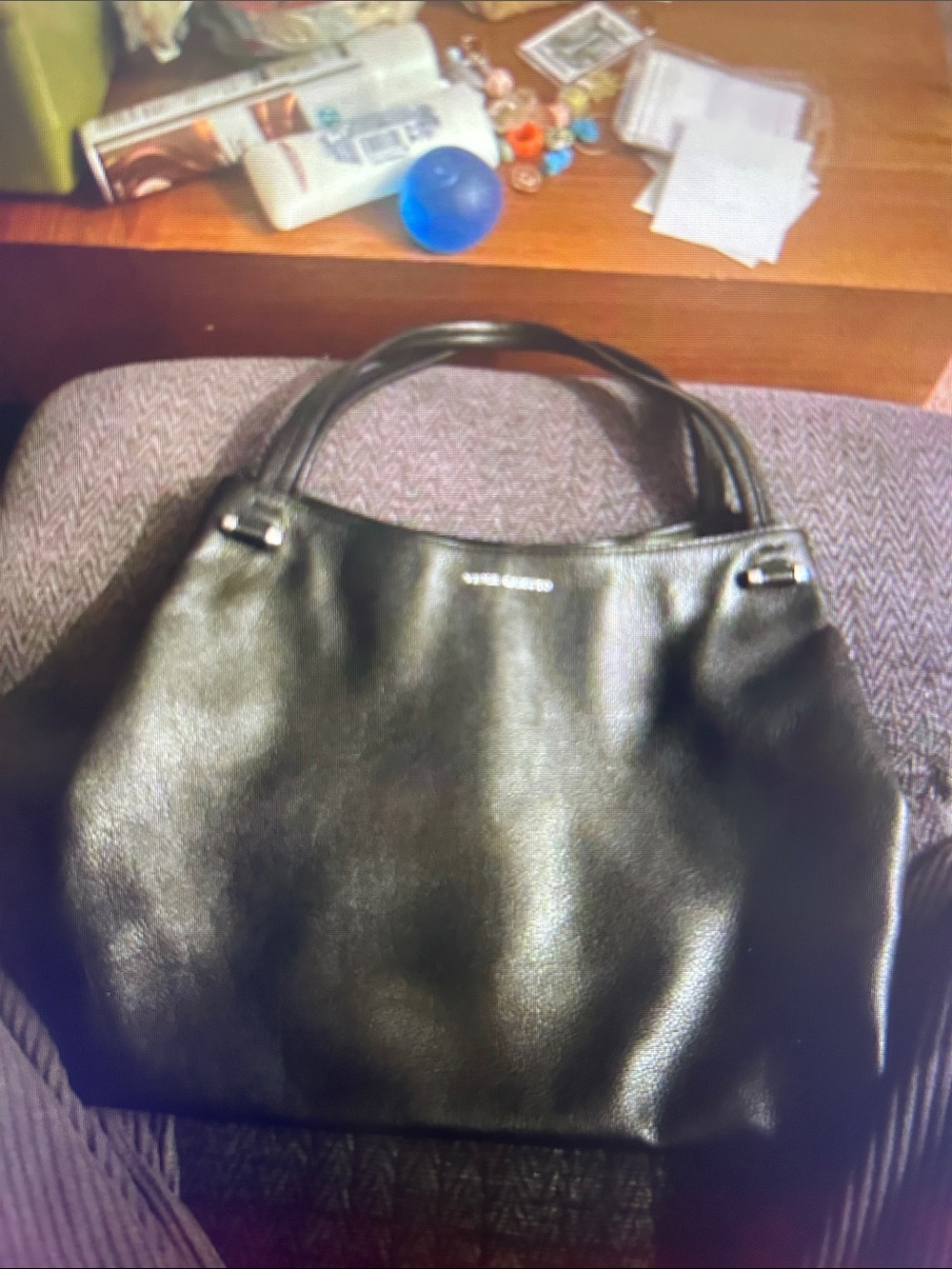 black purse